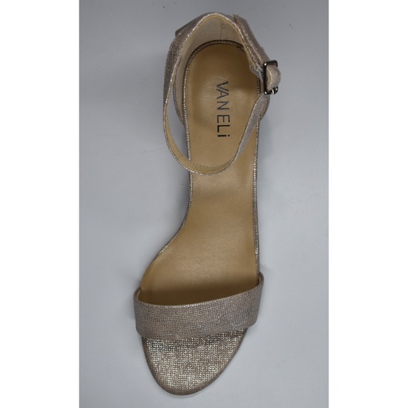 VANELI NIB MERYN TOBACCO LEATHER ANKLE STRAP SANDAL. SIZE 8 M - Picture 9 of 12